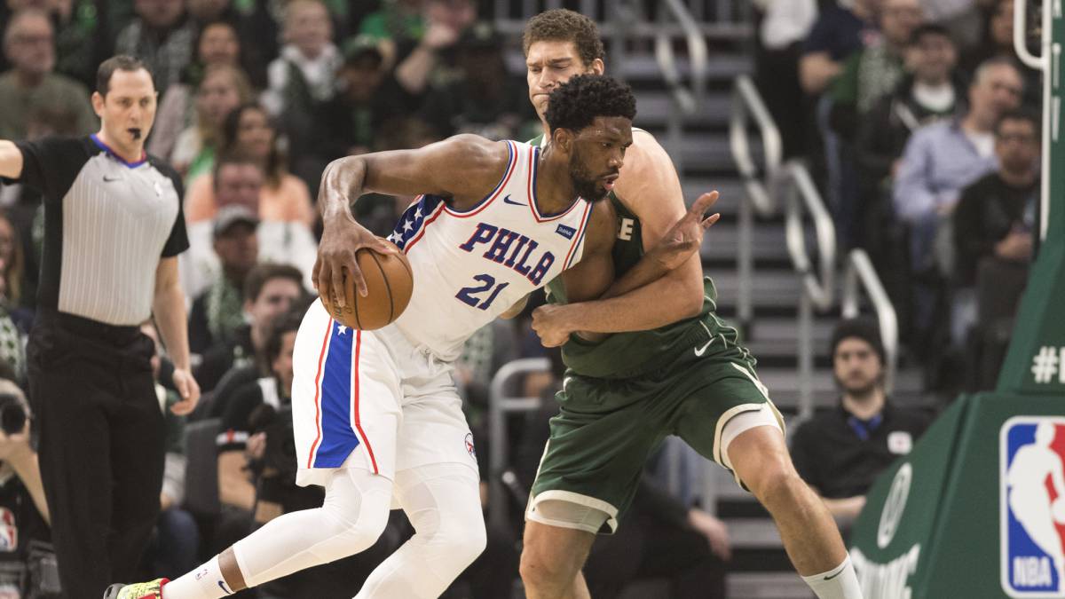 Embiid se impone a 'Anteto' en un duelo con sabor a playoffs
