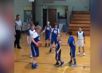 El tierno gesto de un niño basquetbolista que se hizo viral