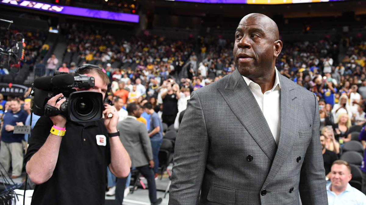 Magic Johnson, Los Ángeles Lakers