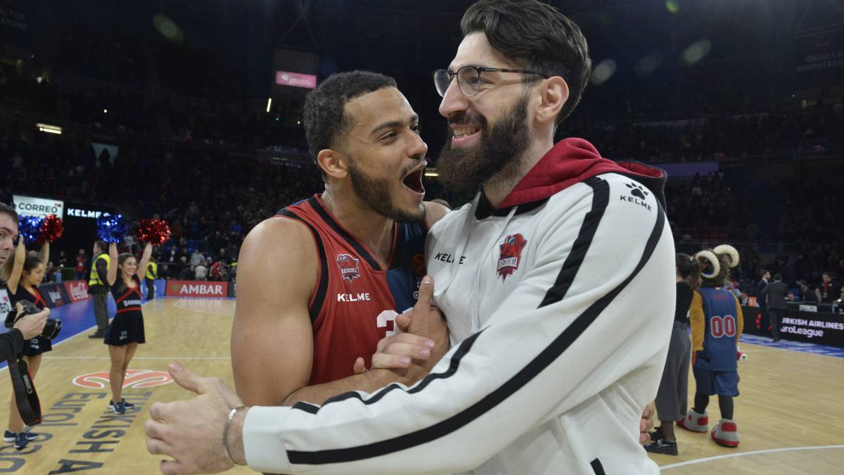 Shengelia vuelve a ejercitarse con el Baskonia 88 días después