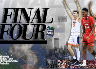 Ya hay Final Four: Michigan State, Auburn, Texas Tech y Virginia