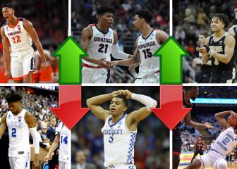 Los 6 jugadores que más suben y bajan tras el March Madness