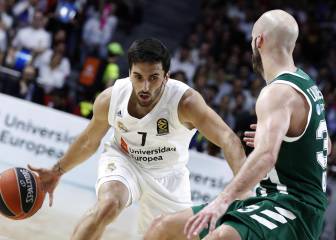 El Madrid firma un triunfo agónico gracias a Campazzo