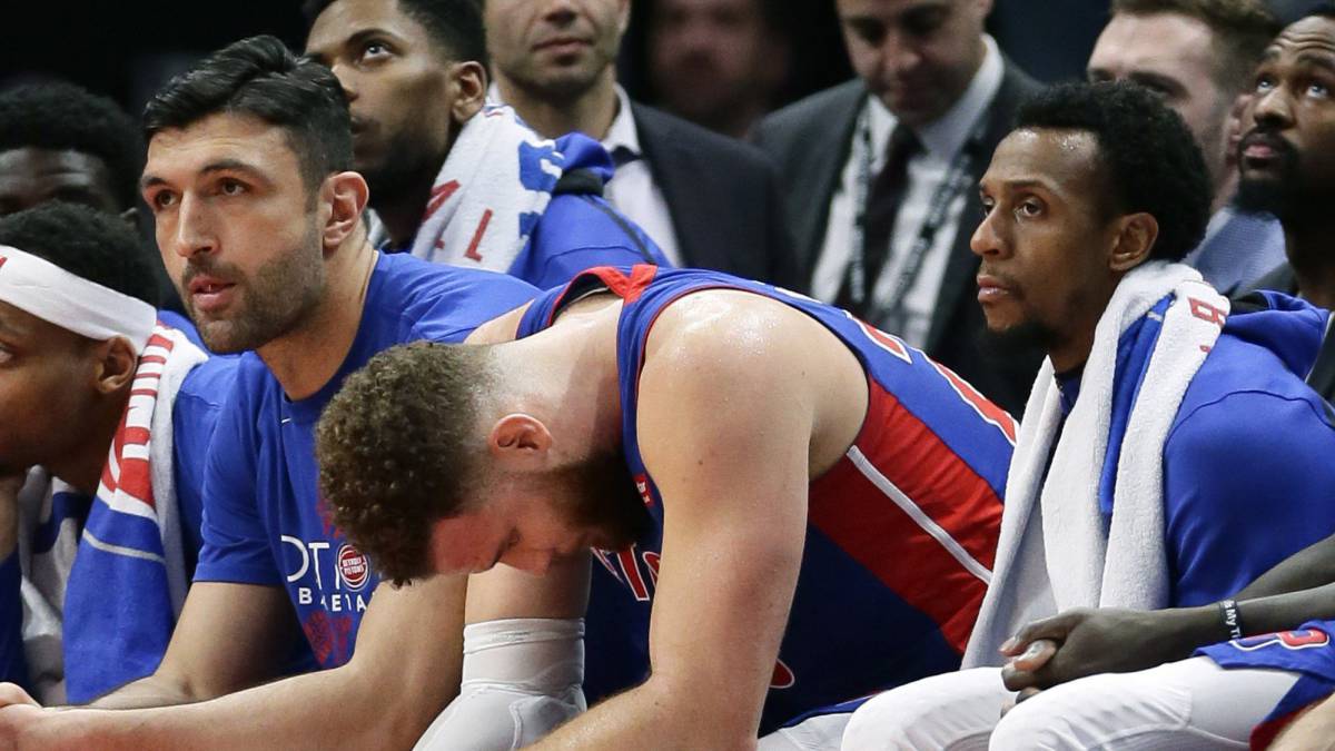 La derrota de los Pistons les hace merecedores de un dudoso récord