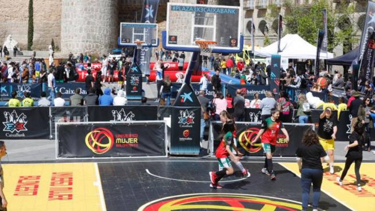 El Plaza 3x3 CaixaBank reúne a casi 200 jugadores en Ávila