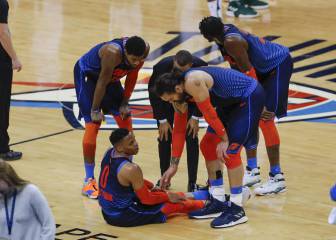 Westbrook y George pasan por el quirófano y el segundo no se sabe cuándo volverá