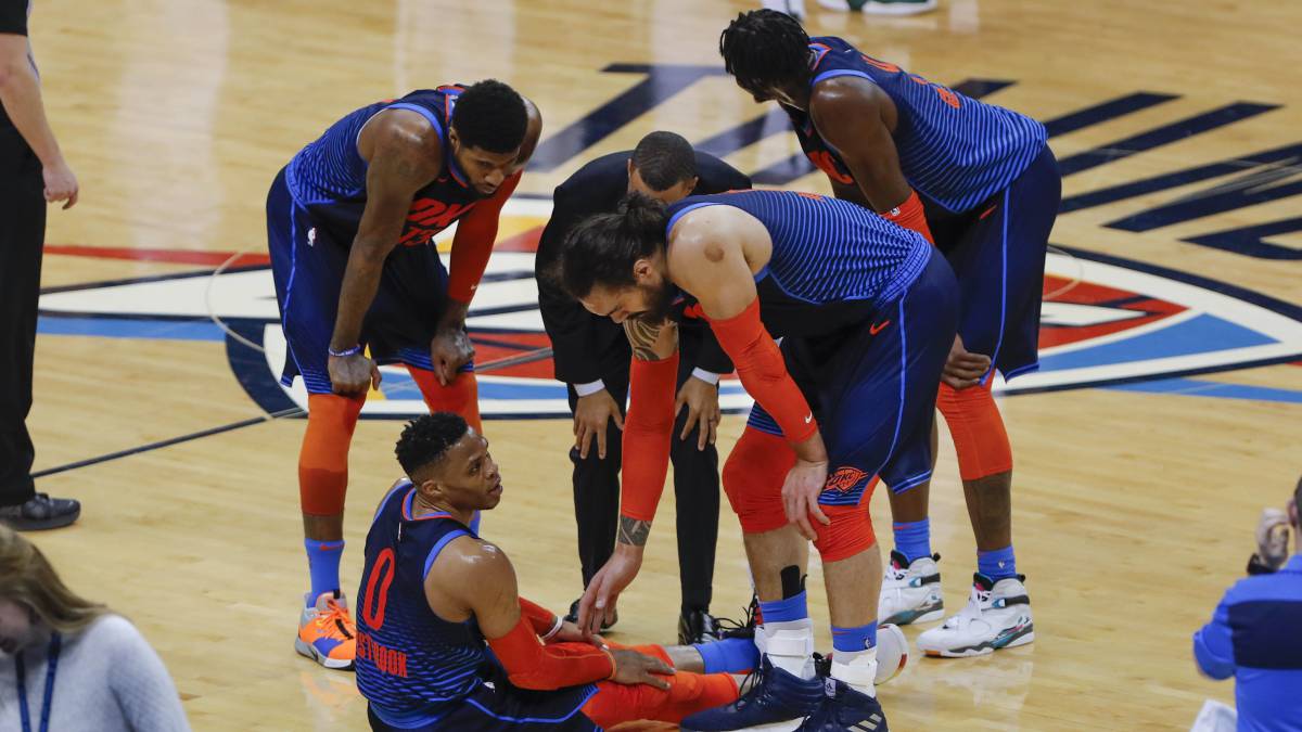 Westbrook y George pasan por el quirófano y el segundo no se sabe cuándo volverá