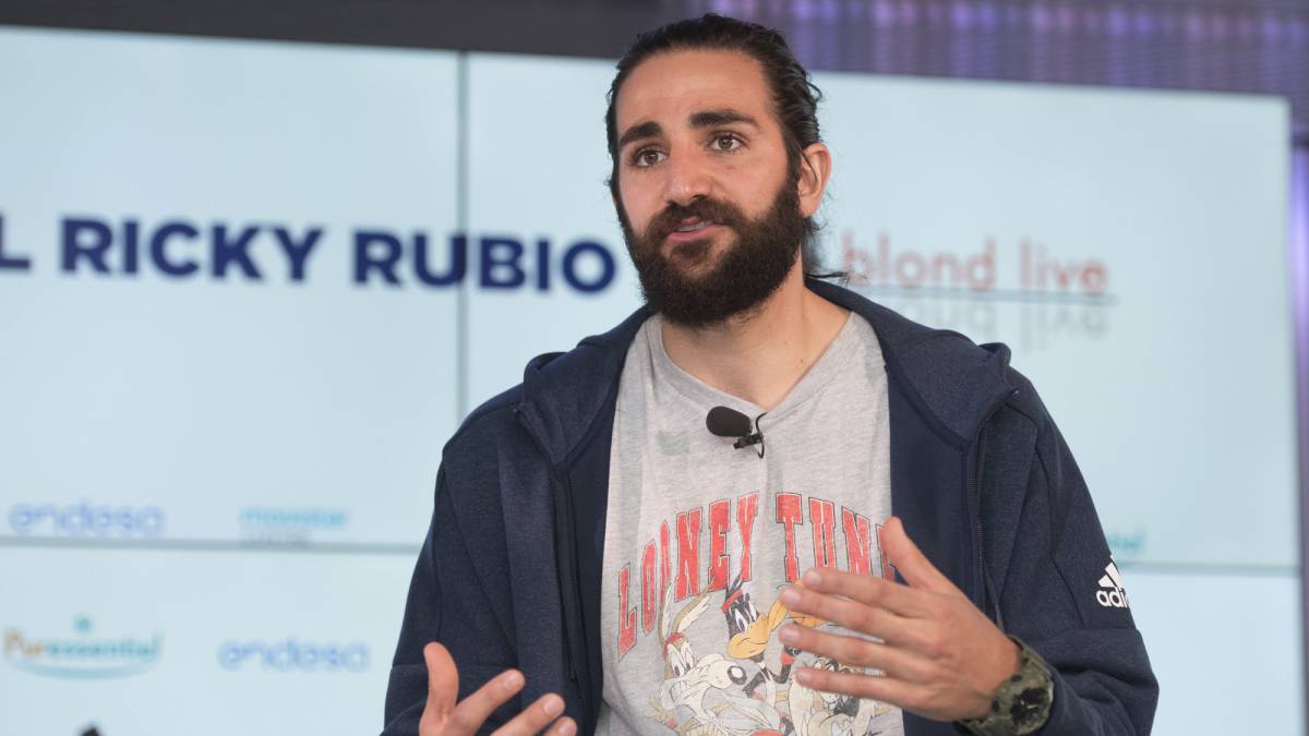 Ricky Rubio: "Me gustaría ganar un anillo siendo protagonista"