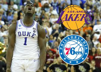 Las cuentas para que Zion acabe en los Lakers y los Sixers