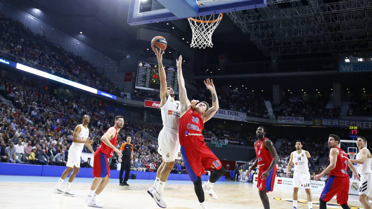 CSKA - Real Madrid: TV, horario y cómo ver online la Euroliga hoy