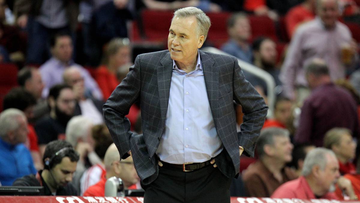 Mike D'Antoni, entrenador de Houston Rockets.
