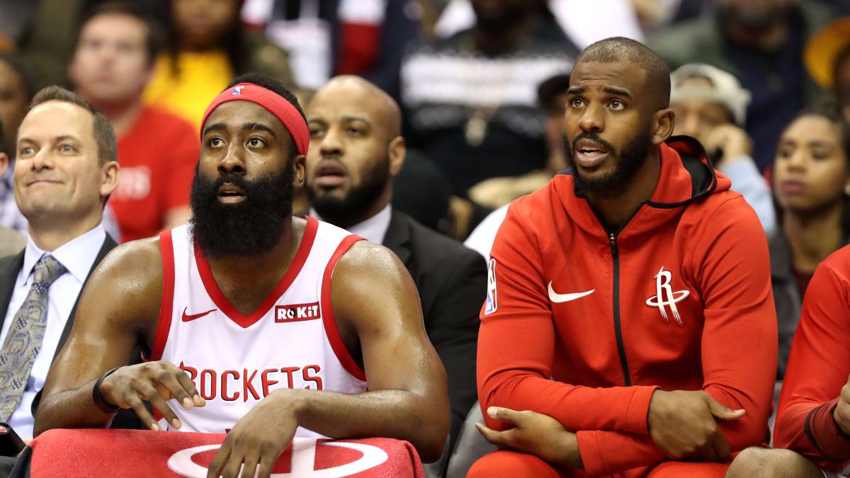 Harden y Paul discutieron tras la eliminación con los Warriors