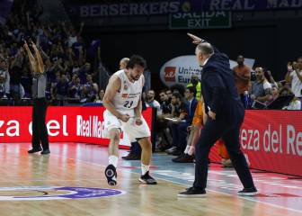 Reacción fantástica del Madrid con la vuelta del mejor Llull