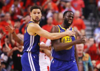 Otro problema para los Warriors: Green, al borde de la suspensión