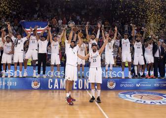 El Real Madrid campeón de la Liga Endesa