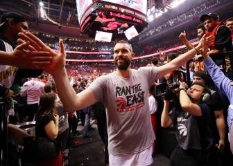 Marc Gasol se queda en Toronto y luchará para revalidar el título