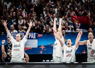Serbia, rival de España en semifinales del Eurobasket