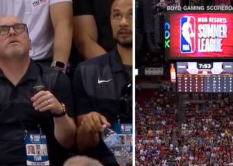 Estremece ver las imágenes: así se vivió en directo el terremoto durante el Pelicans-Knicks