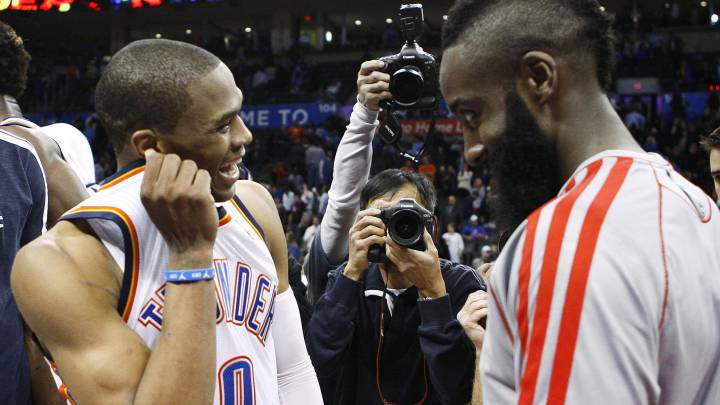 Harden promete "diversión" con la llegada de Westbrook