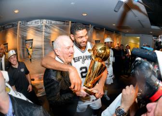 Vuelve la leyenda a San Antonio: Tim Duncan, asistente de Popovich