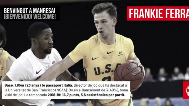 Ferrari ficha por el Baxi Manresa