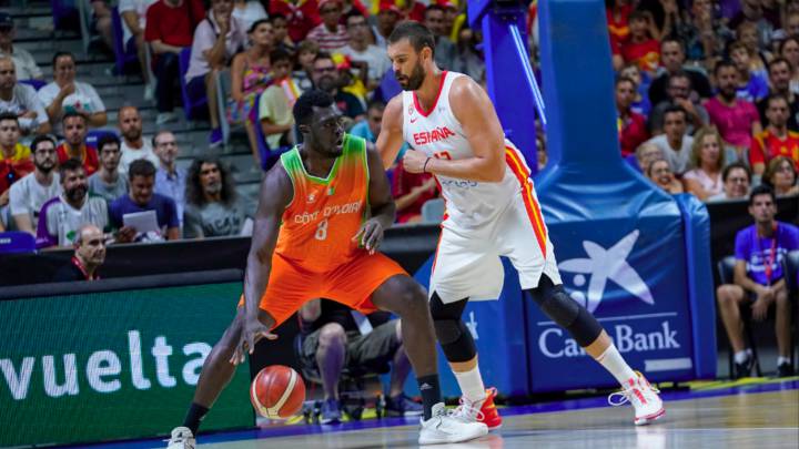 Marc Gasol, durante el choque