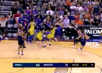 Una fuerte pelea en el baloncesto femenino de EEUU termina con seis expulsadas