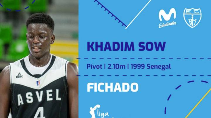 Khadim Sow ficha por el Estudiantes