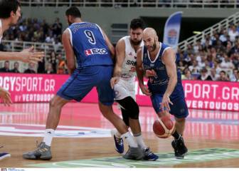 Serbia asusta: victoria a la Grecia de Antetokoumpo sin Jokic