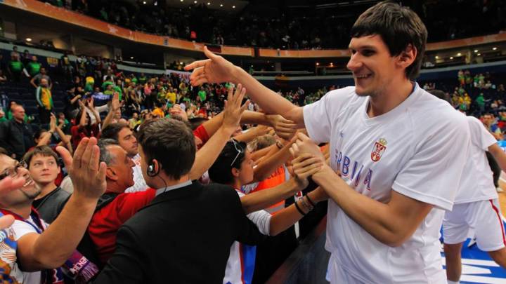 Serbia asusta: la favorita de más altura en el Mundial, 2'05 metros