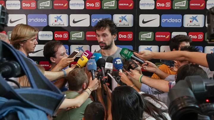 Sergio Llull: "Es duro despedir a Jaime Fernández y a Diop"