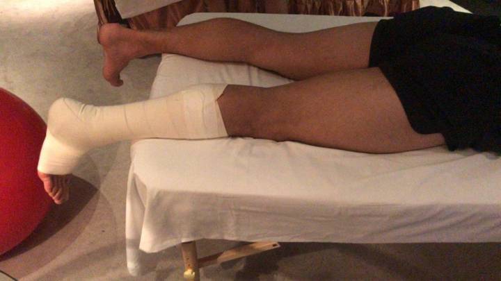 Campazzo se retira lesionado del Argentina-Rusia: tobillo derecho