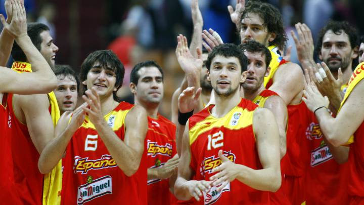 Ricky Rubio y Sergio Llull