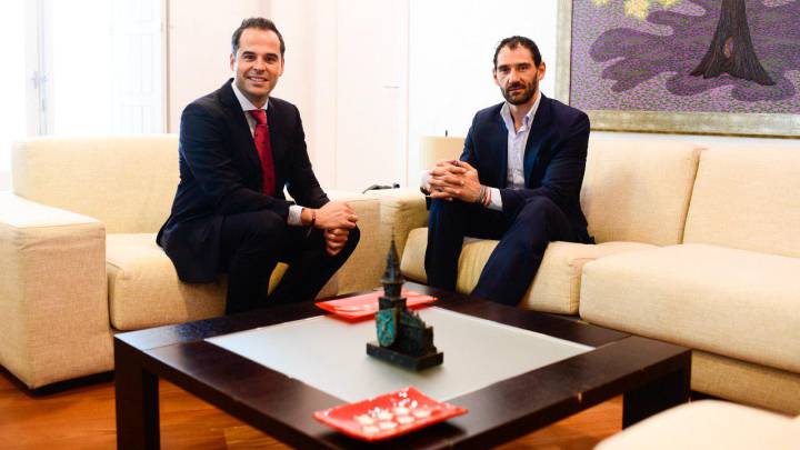 Ignacio Aguado y Jorge Garbajosa