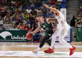 Unicaja, sin emocionar, se lleva ante el Buducnost un triunfo que necesitaba