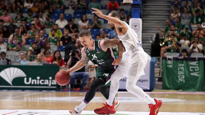 Unicaja, sin emocionar, se lleva ante el Buducnost un triunfo que necesitaba