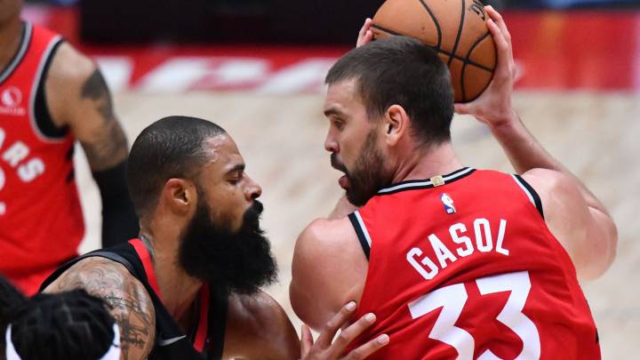 Primeros minutos para Marc Gasol con los nuevos Raptors