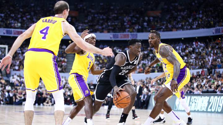 Davis da el susto y los Lakers no pueden con unos Nets sin Kyrie