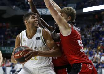 Resumen y resultado del Real Madrid-Fuenlabrada: Liga Endesa (89-64): Deck y Tavares se exhiben