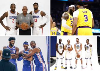 Clippers, Lakers, Sixers, ¿Warriors? Una nueva NBA con, ¡nueve aspirantes al anillo!