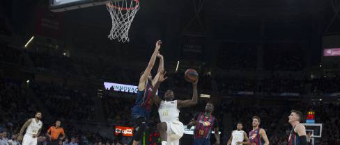 Usman Garuba, durante el partido