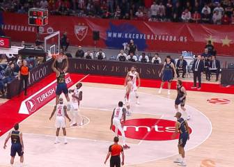 Un enorme Tavares guía al Real Madrid para ganar en Belgrado