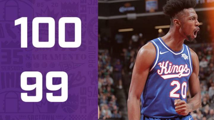 Se acabó la racha de los Celtics: los Kings ganan de milagro
