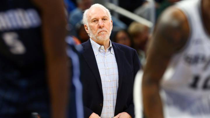 Gregg Popovich, durante un partido