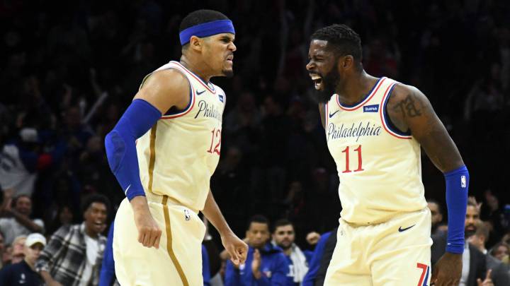 Tobias Harris y James Ennis