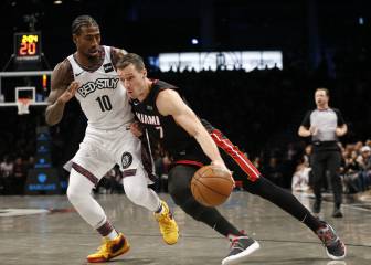 Los Heat asustan ante unos Nets que colapsan en el 'clutch time'