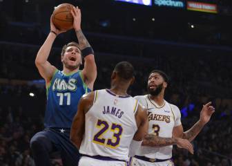 Doncic hace hincar la rodilla a LeBron y frena en seco a Lakers