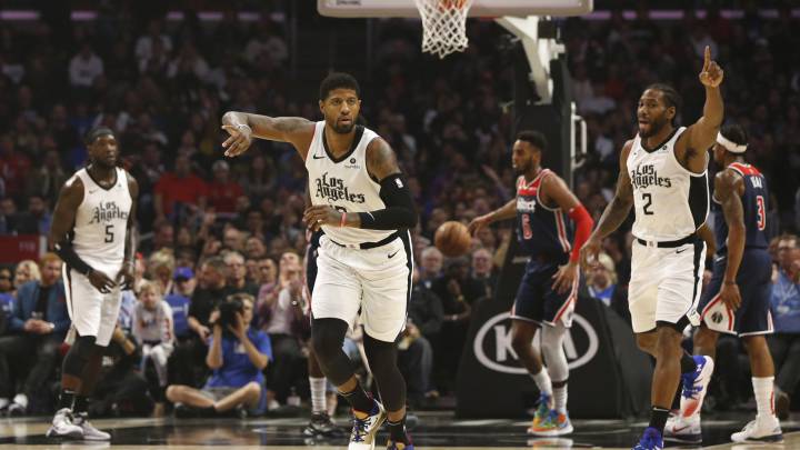 George y Leonard se turnan para arrasar a los Wizards