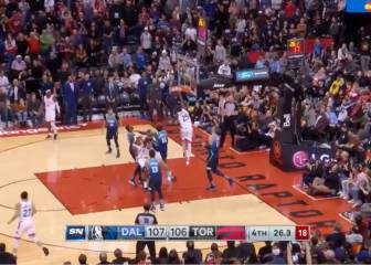 Una canasta histórica: Se enloquece la afición de la NBA