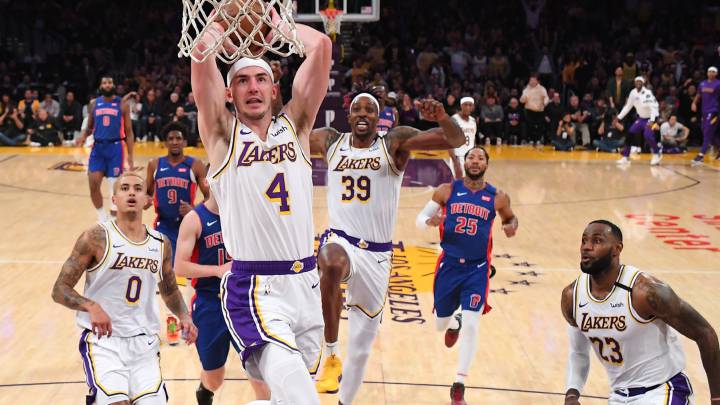 LeBron apuesta por la 'Mamba Calva': "Alex Caruso es un lujo"